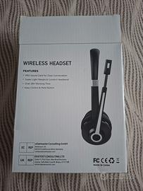 Cuffie wireless con microfono integrato