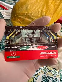 Scheda telefonica Juventus