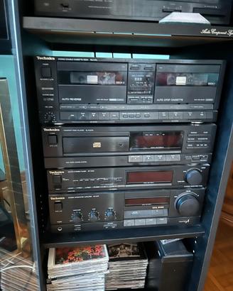 Impianto Technics vintage anni '80