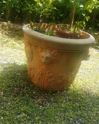 grande vaso cemento