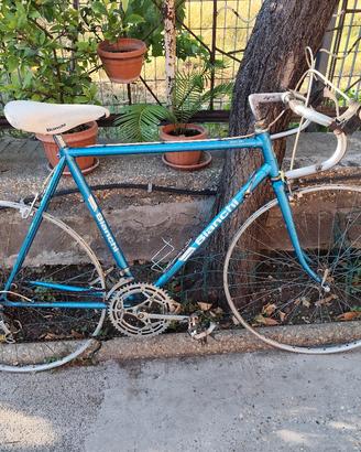 bicicletta da corsa vintage bianchi sprint 28