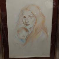 Quadro olio su tela Elsa Lanza