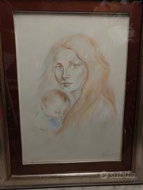 Quadro olio su tela Elsa Lanza