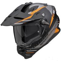 CASCO ADV ADF9000 SCORPION NERO arancione
