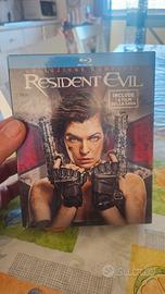 resident evil blu ray collezione completa 