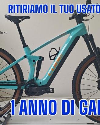 Cube Stereo Hybrid 140 HPC Race 750 M E-MTB 254Km!