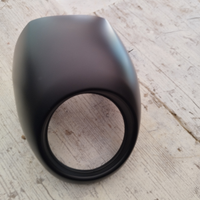 Cupolino nero opaco Harley Davidson 883