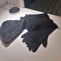 completo guanti, cuffia e sciarpa 