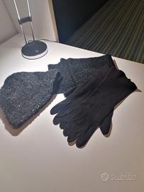 completo guanti, cuffia e sciarpa 