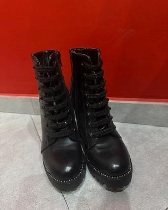 Stivaletti donna strass