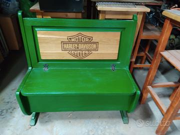 Cassapanca Harley Davidson