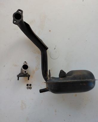 MARMITTA ORIGINALE +COLLEGAMENTO VESPA PK 50 S
