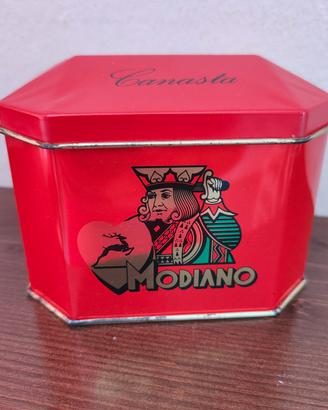 Scatola carte Modiano canasta