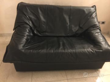 divano in pelle stile Depas