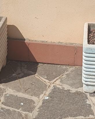 vasi da giardino in cemento 