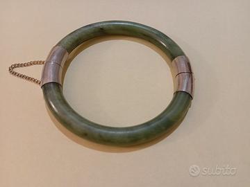 Bracciale in giada naturale 