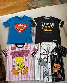 Stock T-Shirt Supereroi e Cartoon 