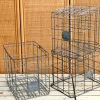 Ceste cassette ferro vintage porta bottiglie