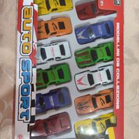 macchinine set da 12 pz