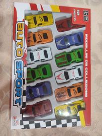 macchinine set da 12 pz