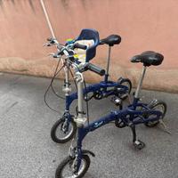 2 biciclette pieghevoli