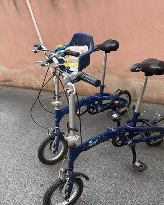2 biciclette pieghevoli