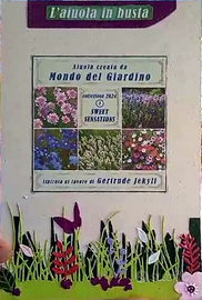 Semi di piante da giardino che fanno un'aiuola