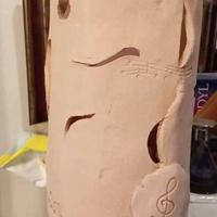 lampada in terracotta 