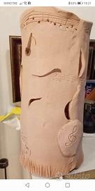 lampada in terracotta 