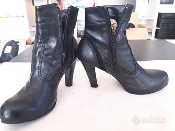 Stivaletti pelle donna n.40 tacco 10