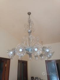 LAMPADARIO IN MURANO DI  GRANDI DIMENSIONI 