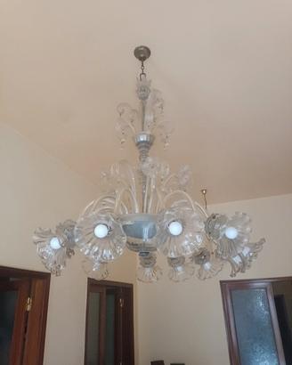 LAMPADARIO IN MURANO DI  GRANDI DIMENSIONI 