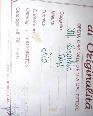 Quadri certificati,antichi ferri da stiro