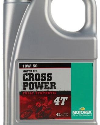 Tanica 4 Lt Motorex Cross Power 4T 10W50