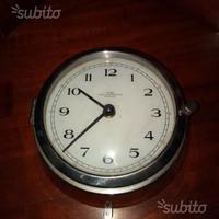 Orologio wempe nautico oblò cromato navale