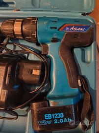 Trapano ASAKI a batteria 