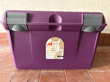 Bauletto porta accessori equitazione