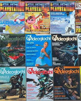 Riviste videogiochi anni 80/90/2000
