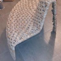 Poltroncina in rattan