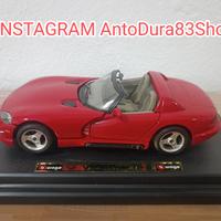 Modellino Dodge Viper Burago Scala 1:24
