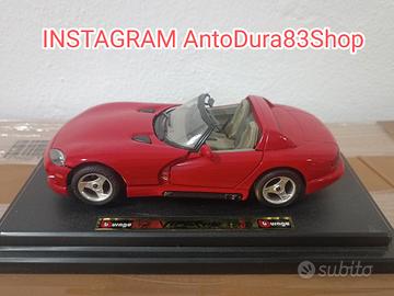 Modellino Dodge Viper Burago Scala 1:24