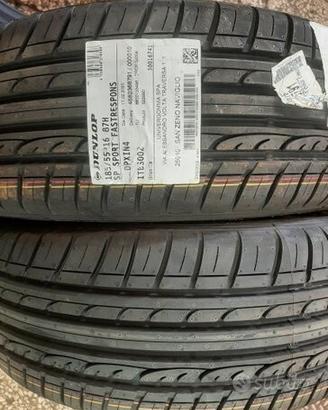 185 55 16 Dunlop nuove