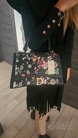 borsa nuova a fiori  elegante con tracolla