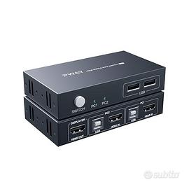 KVM Switch HDMI 4K*2K@30 Hz Mouse Tasiera