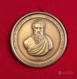 Medaglia in bronzo Antonio Allegri