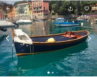 Gozzo ligure in legno per amatori