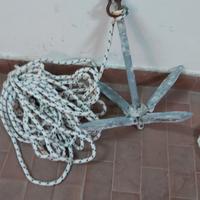 ancora da barca con cima