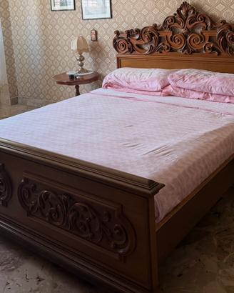 Camera da letto completa vintage stile barocco