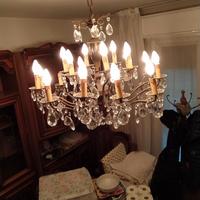 lampadario a goccia anni 60