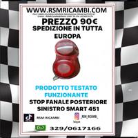 STOP POSTERIORE SINISTRO SMART 451